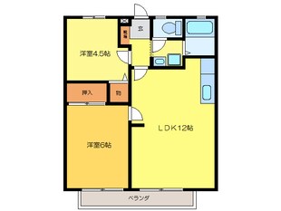 ヒルズソシアの物件間取画像